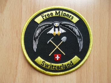 Free-Miners Stoff Abzeichen