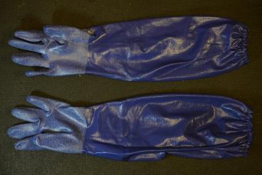 Gummi Handschuhe lang Grösse 11 - XL