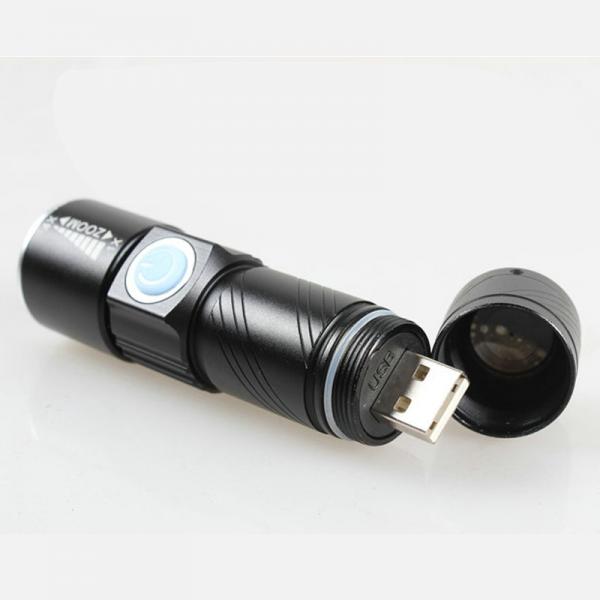 kompakte USB Taschenlampe - sehr klein & lichtstark