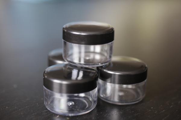 Kunststoff-Röhrchen Schraubverschluss - für Waschgold oder Mineralien - 10er Pack - kleine Behälter